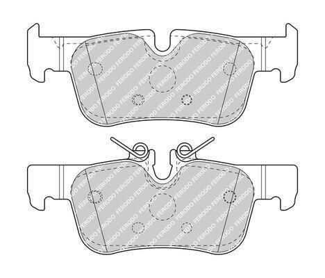 FREN BALATASI ARKA BMW F40-F45-F46-F48-F54-F60 MINI COOPER