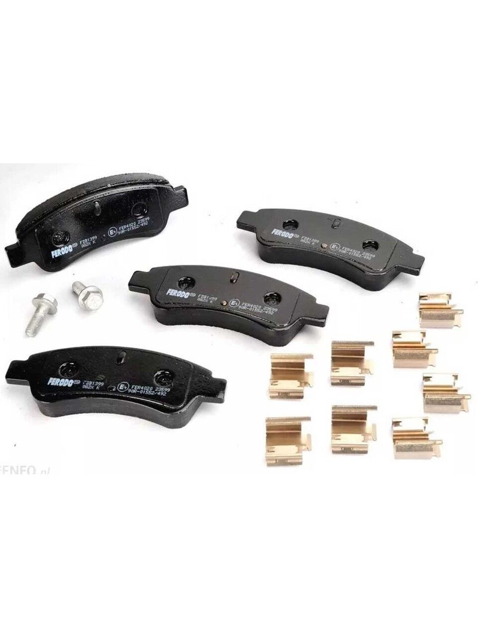 Arka Fren Balatası Ferodo FDB1399W Ducato / Boxer / Jumper 2006-2024 / 2024+ OEM 77364016