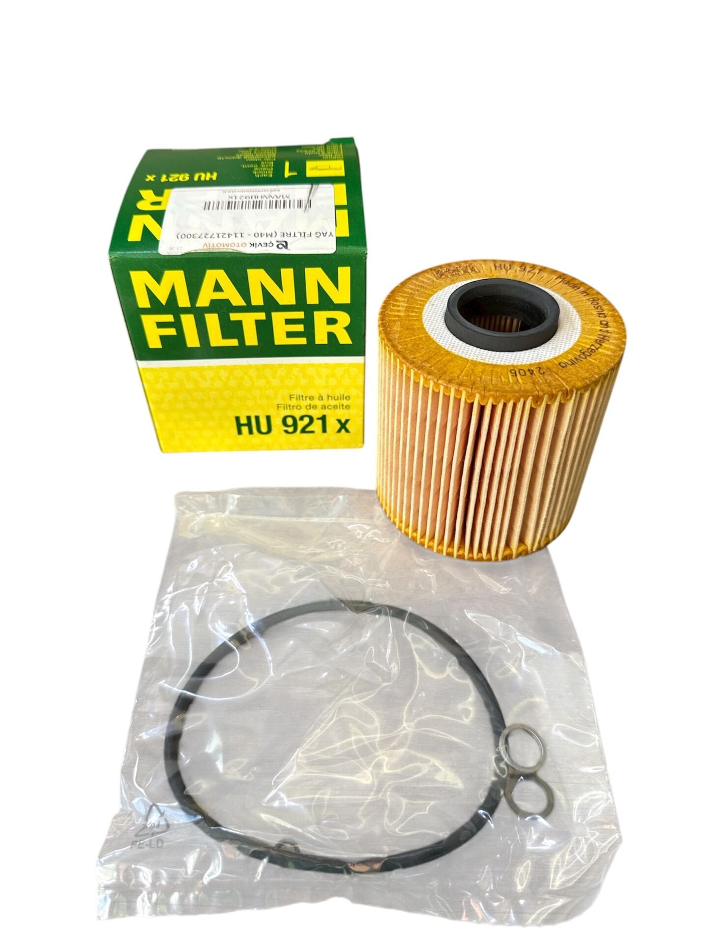 YAĞ FİLTRESİ / BMW E30-E34-E36 M40 (89-93) /11421709514-MANNHU921x