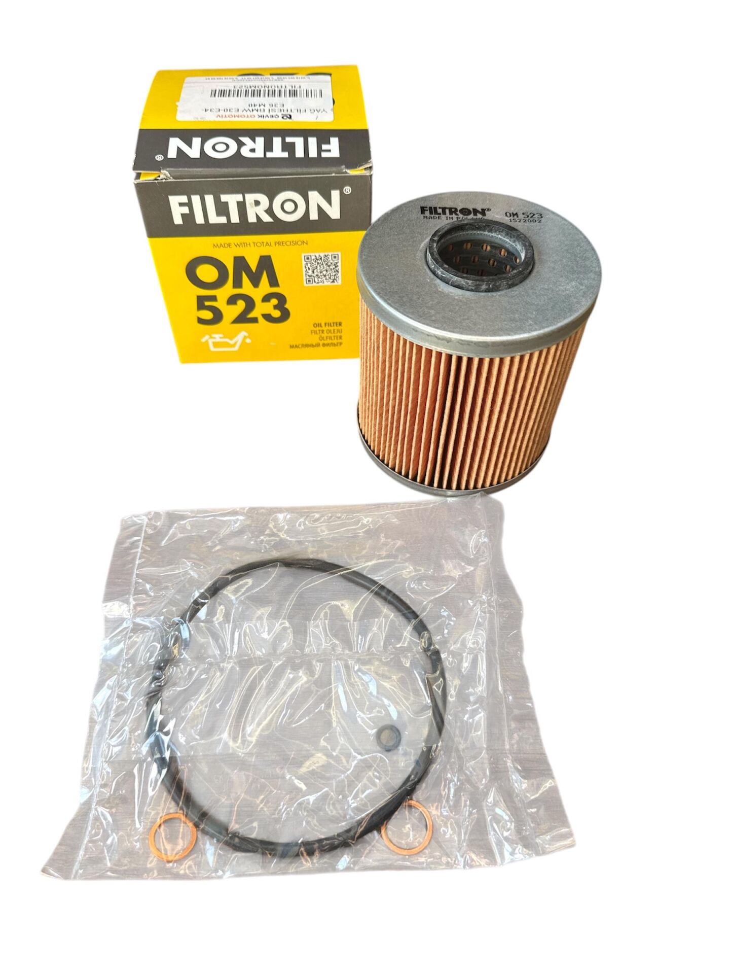 YAĞ FİLTRESİ / BMW E30-E34-E36 M40 (89-93) / OM523-11421709514