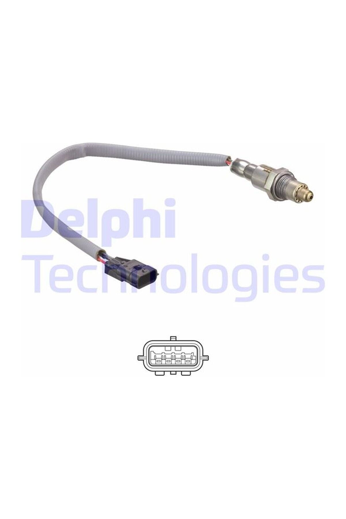 Arka Oksijen Sensörü Katalizörü Delphi ES2116912B1 Renault Clio IV
