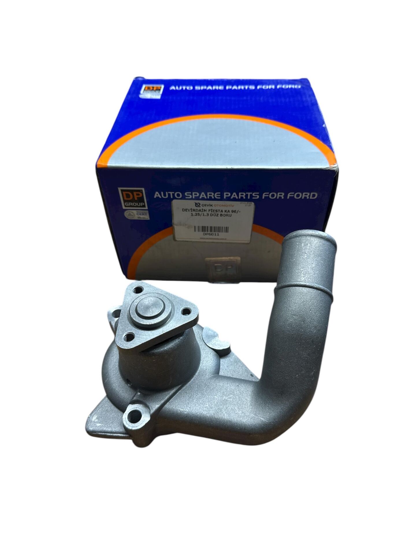 DEVİRDAİM SU POMPASI DÜZ BORU / FORD FİESTA - KA - 1.25-1.3 / 1991-2001 /96BX 8591 A2B-DP6011