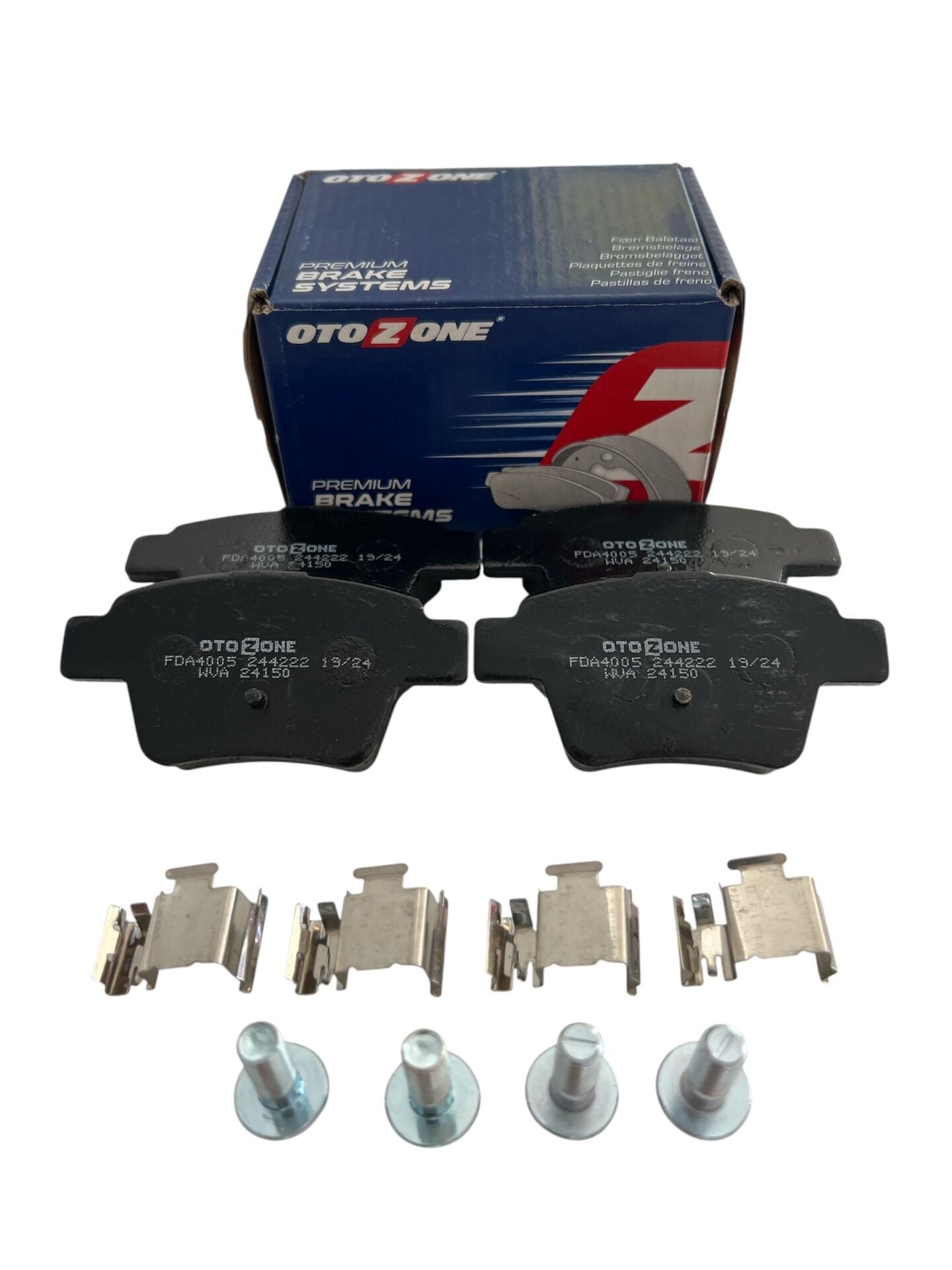 ARKA FREN BALATASI / PEUGEOT 307 (2000)  307 SW (2002) 307 CC (2003>) 207 (2006>) C4 (2004>) / 4254.19