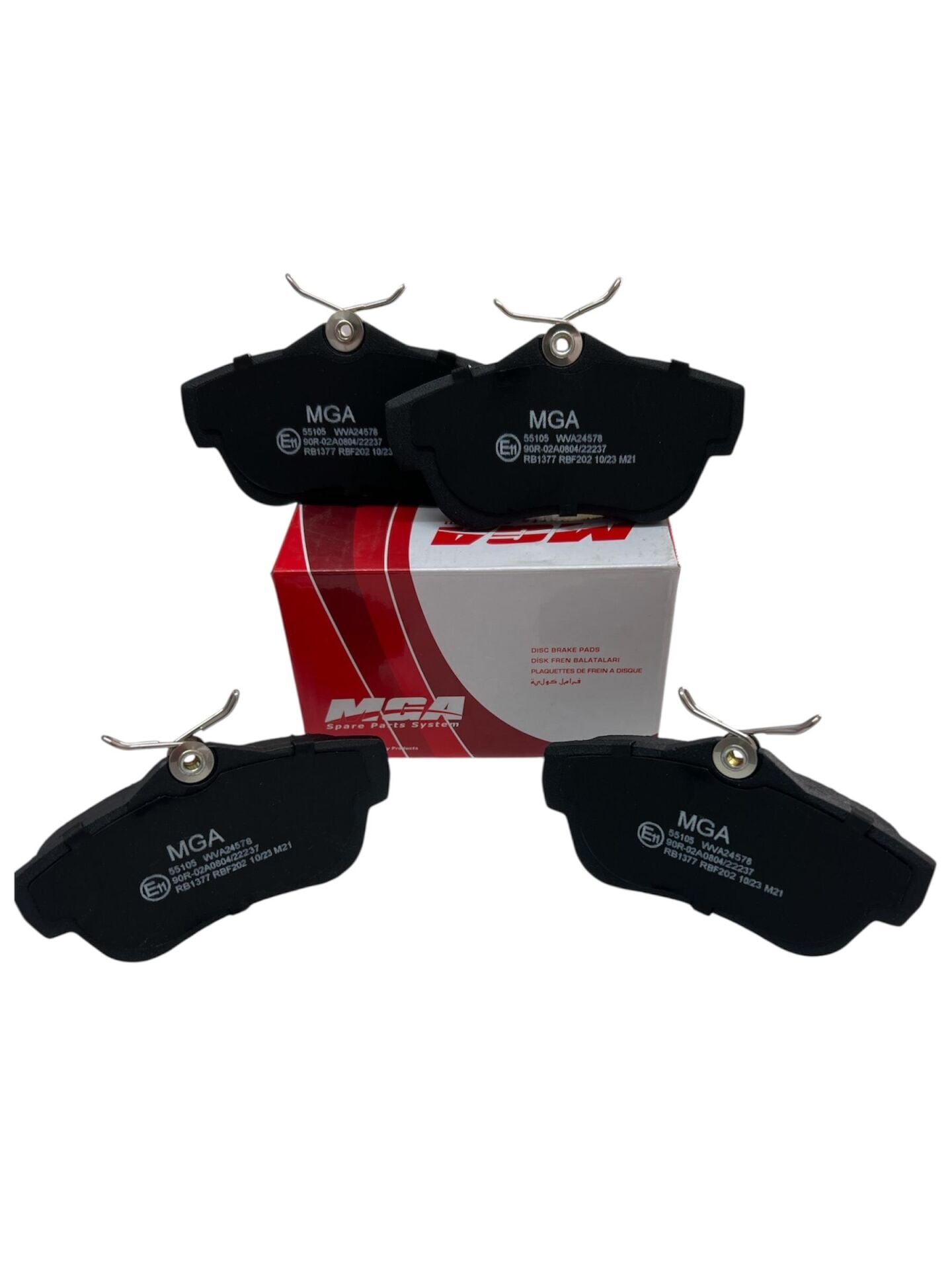 ARKA FREN BALATASI/PEUGEOT EXPERT-CITROEN JUMPY 1.6HDI 20 HDI 2007-/55105-15100103