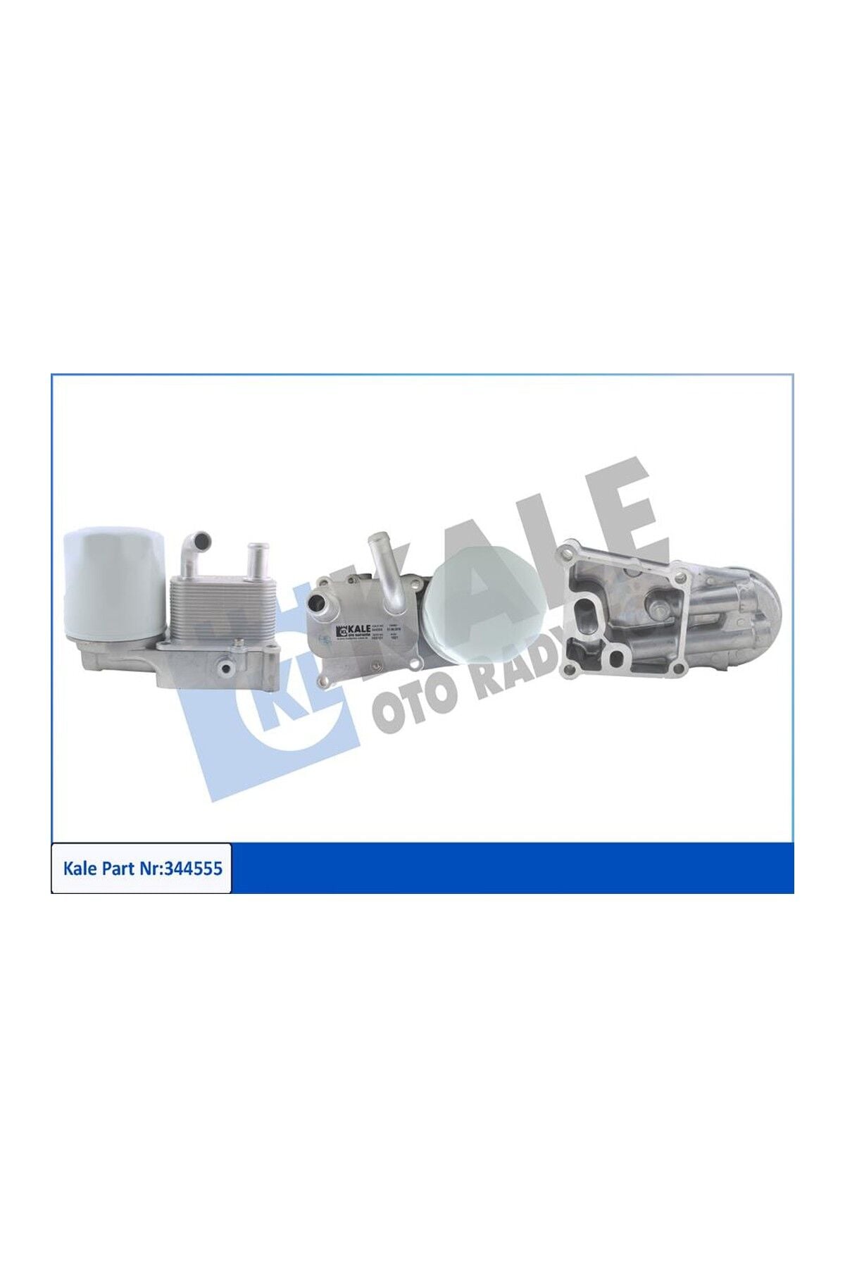 Yağ Soğutucusu Komple Kale 344555 Ford Connect 2002+ OEM 2M5Q6B624BD