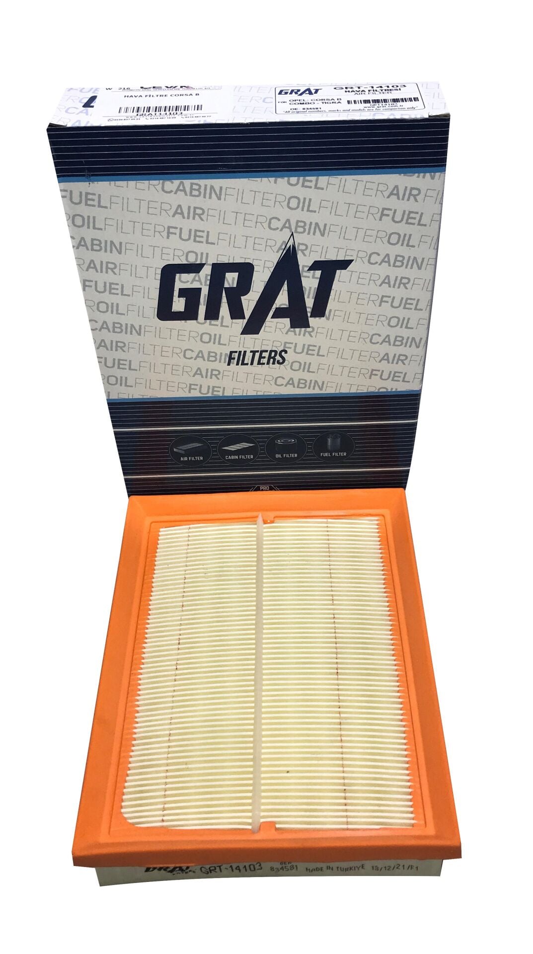 HAVA FİLTRE / CORSA B / 834581-14103