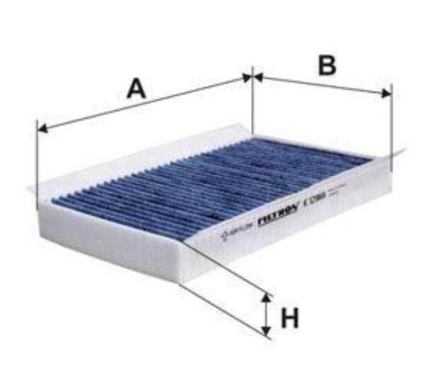 KABIN FILTRESI KARBONLU / LAND ROVER  /K1296A