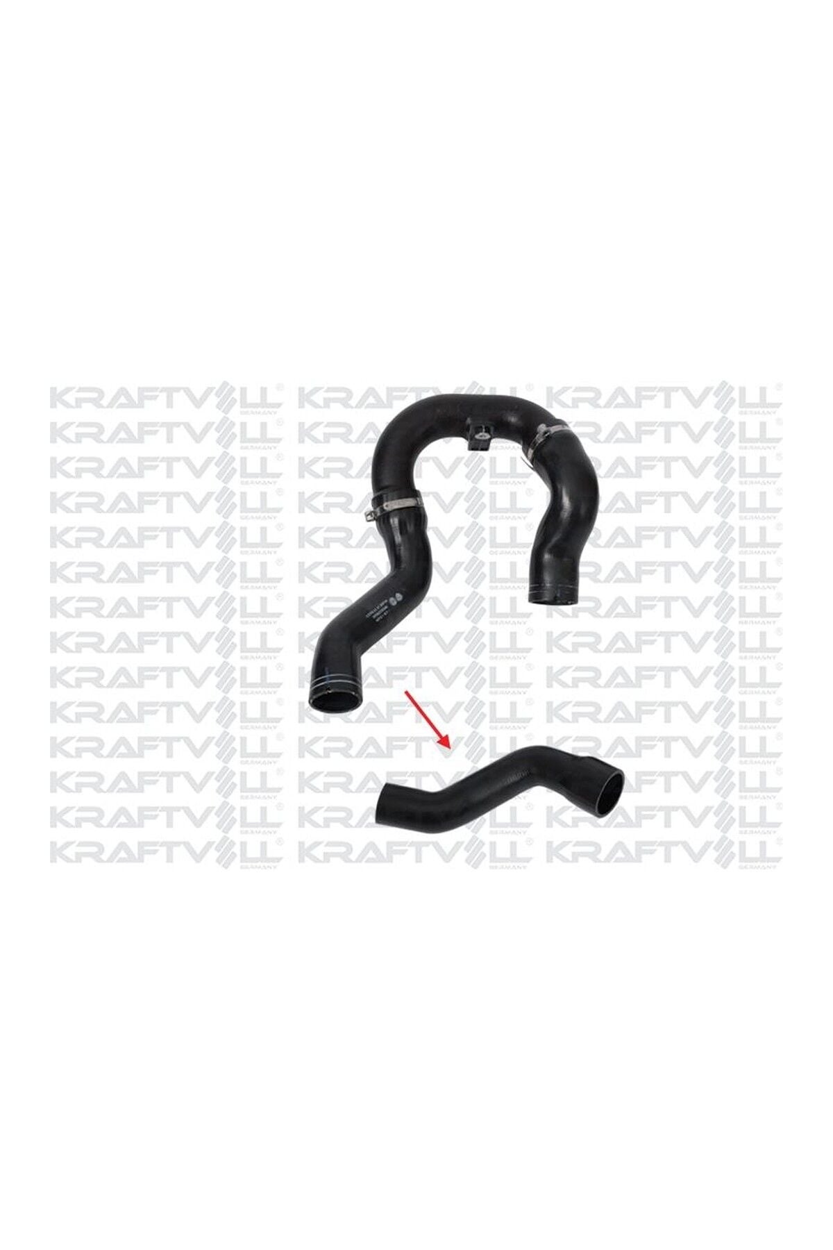 Turbo Hortumu Büyük Plastik Parça Hariç Kraftvoll KVOLL10030925 Fiat Doblo