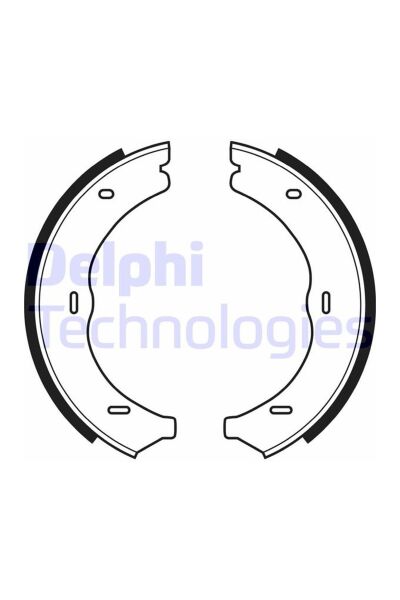 Kampana Fren Balatası Delphi LS1967 Mercedes-Benz Vito 639 447 2003+ OEM 6394200220