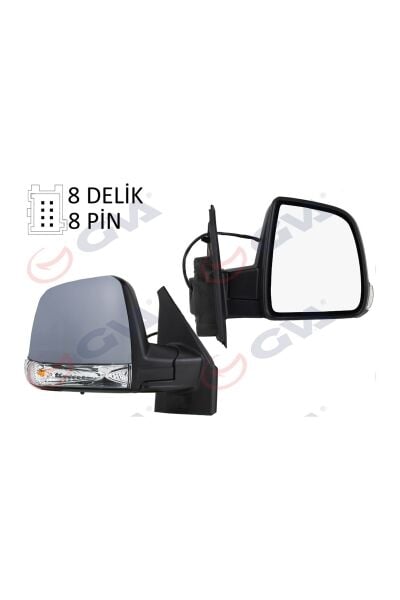 Sağ Dış Dikiz Aynası GVA 1029174 Fiat Doblo 2011+