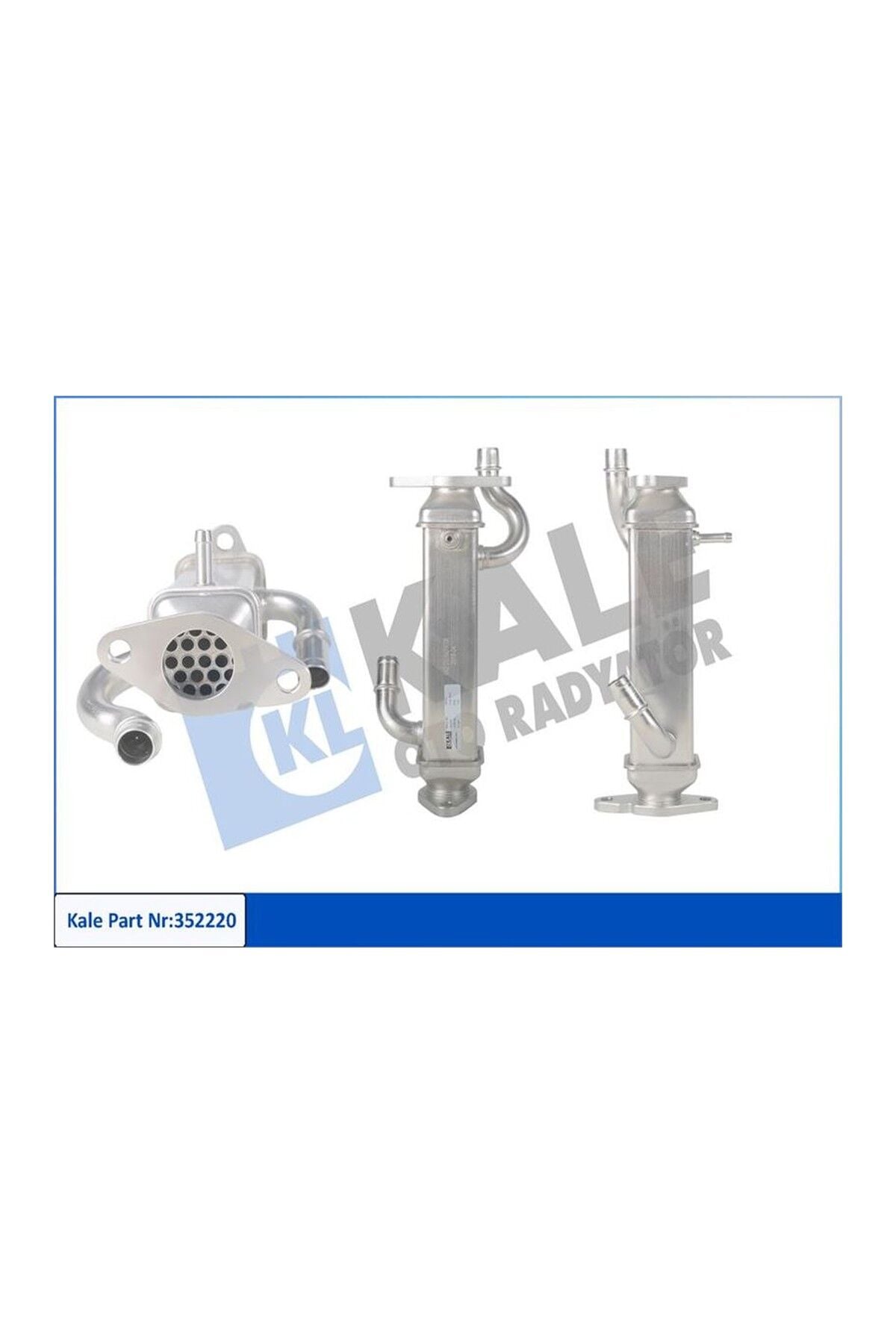 EGR Soğutucu Kale 352220 Fiat Ducato 2011+
