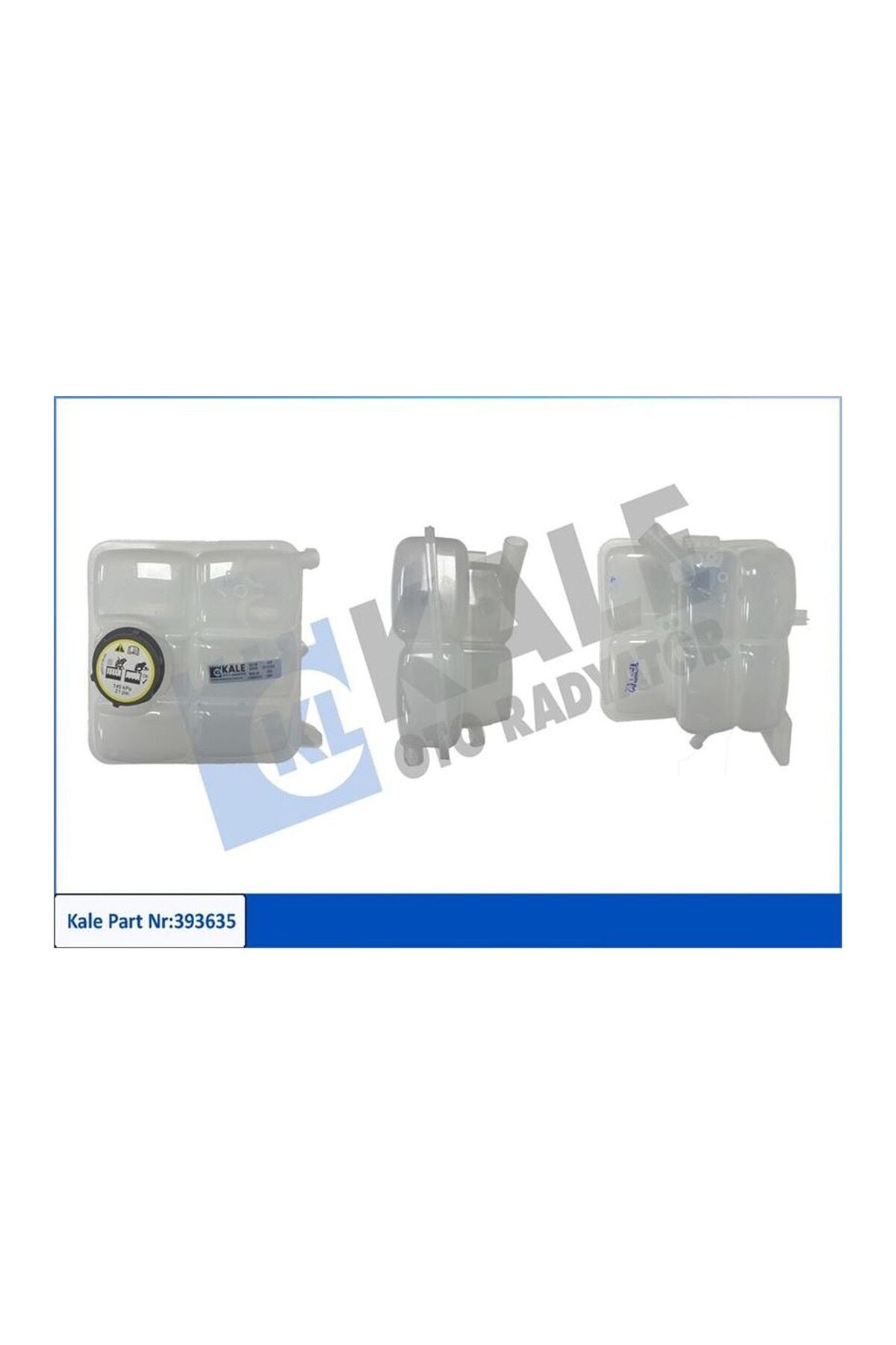 Radyatör Yedek Su Deposu Kale 393635 Ford Focus 2011+ OEM 8V61 8K218 DE