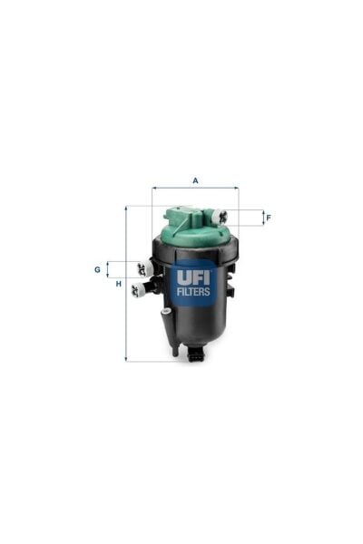 Mazot Filtresi Komple UFI 5517800 Fiat Doblo