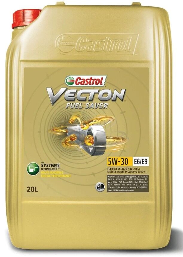 Motor Yağı Castrol Vecton 5W-30 20 L 5W30-20 LT VECTRON