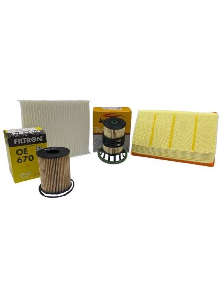 FİAT EGEA PERİYODİK BAKIM SETİ EURO 6 FİLTRON / 2020-2024