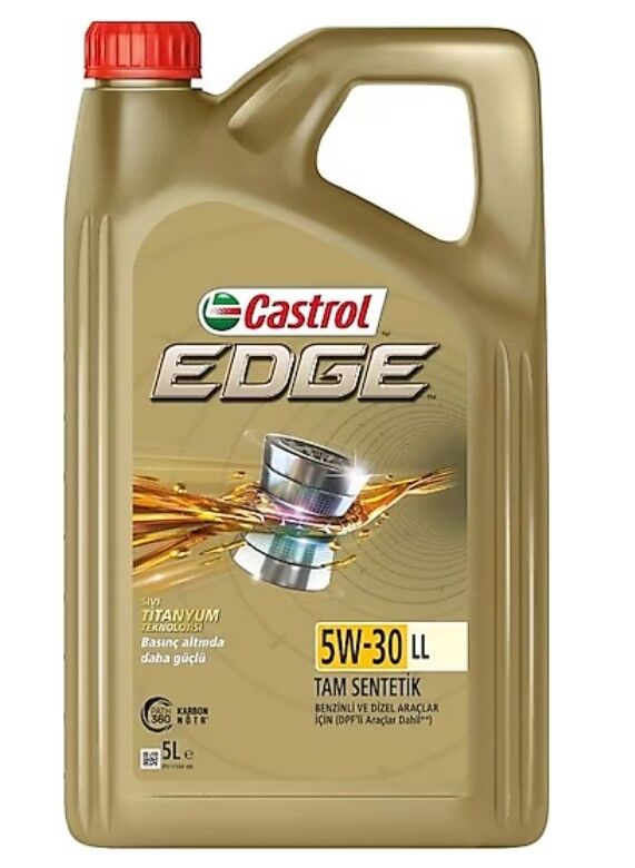 Motor Yağı Castrol Edge 5W-30 5 L 5W30-5LT EDGE