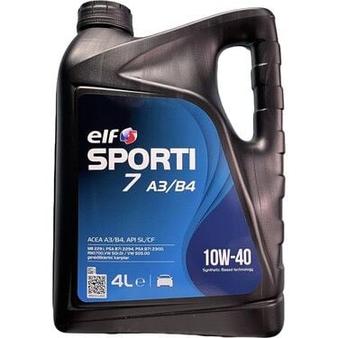 Motor Yağı ELF Sporti 10W-40 A3B4 4 L 10W40-4LT/SPORTI