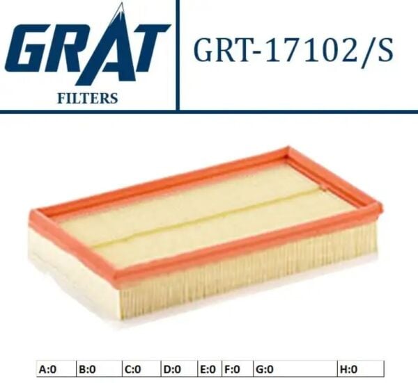 Hava Filtresi GRAT 17102/S