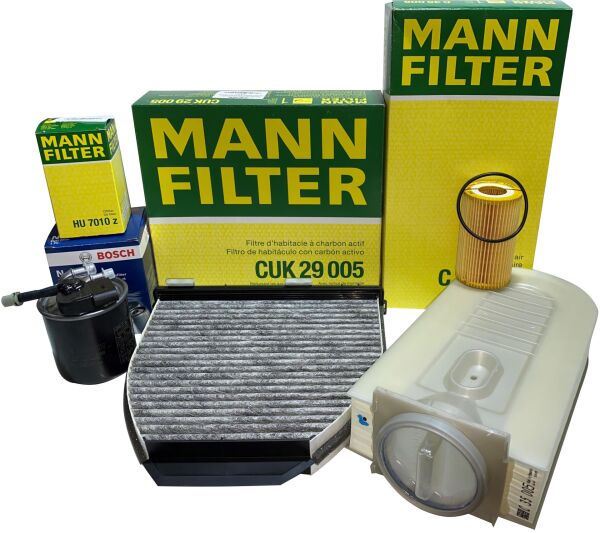 MERCEDES W218 CLS 250 CDI (2011-2017) MANN PERİYODİK BAKIM SETİ