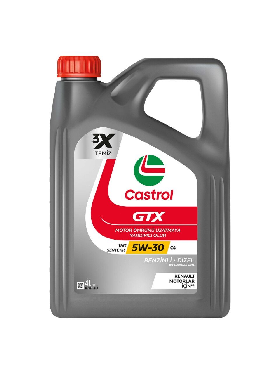 Motor Yağı Castrol GTX 5W-30 C4 4 L 5W30-4LTGTX