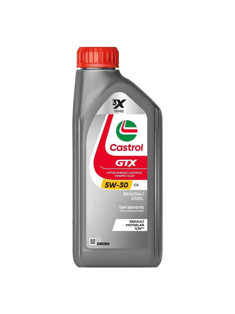 Motor Yağı Castrol GTX 5W-30 C4 1 L 5W30-1LTGTX
