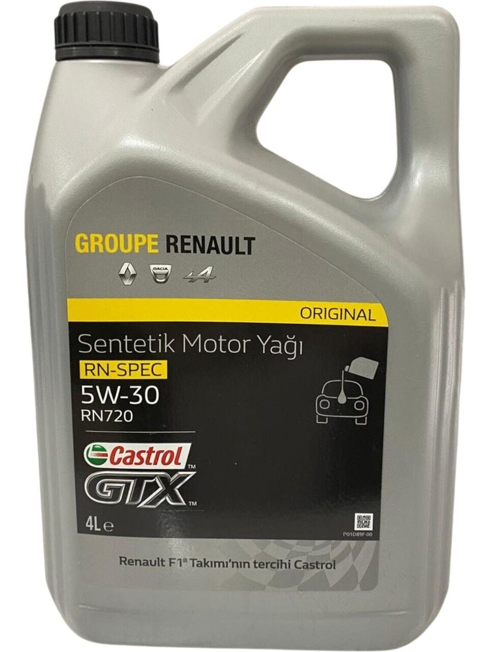 Motor Yağı Castrol GTX 5W-30 4 L 5W30-4LTGTXRN