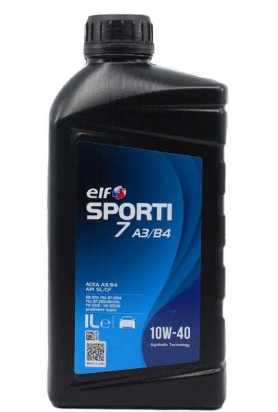 Motor Yağı ELF Sporti 10W-40 1 L 10W40-1LTS