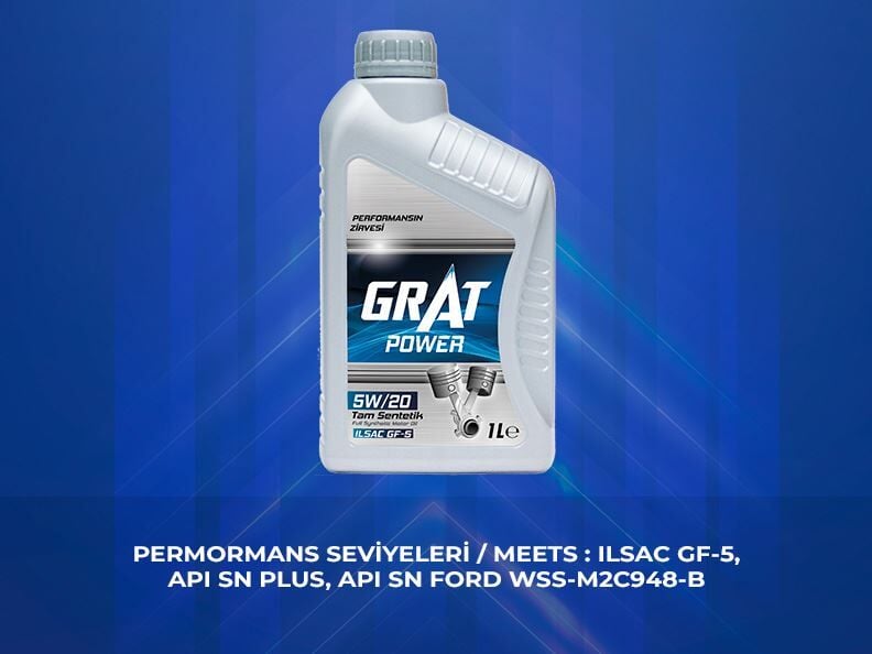 Motor Yağı GRAT 5W-20 1 L 605201