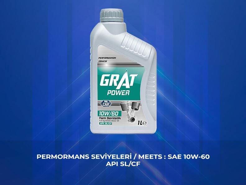 Motor Yağı GRAT 10W-60 1 L 610601