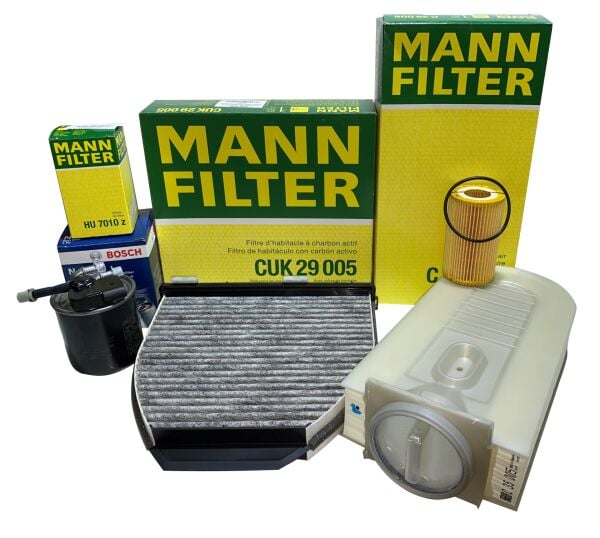 MERCEDES W204 C220 CDI 651 MOTOR (2007-2013) MANN BAKIM SETİ