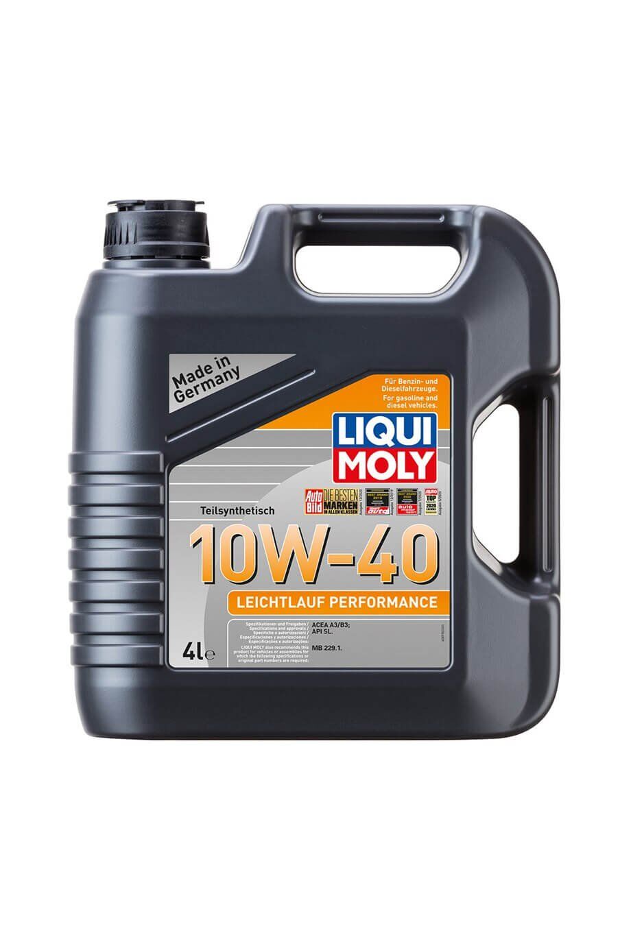 Motor Yağı Liquimoly Leichtlauf 10W-40 4 L LQM-6948