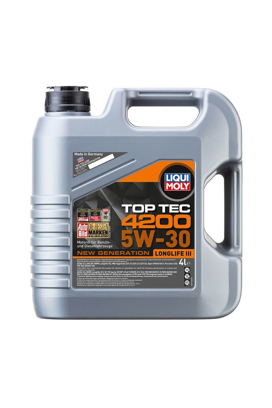 Motor Yağı Liquimoly Top Tec 4200 5W-30 4 L LQM-3715