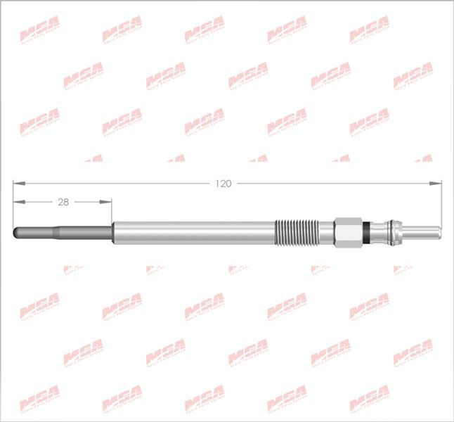 Kızdırma Bujisi MGA 10041 Albea 1.3 JTD