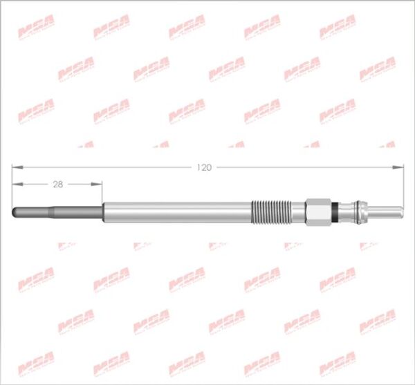 Kızdırma Bujisi MGA 10041 Albea 1.3 JTD
