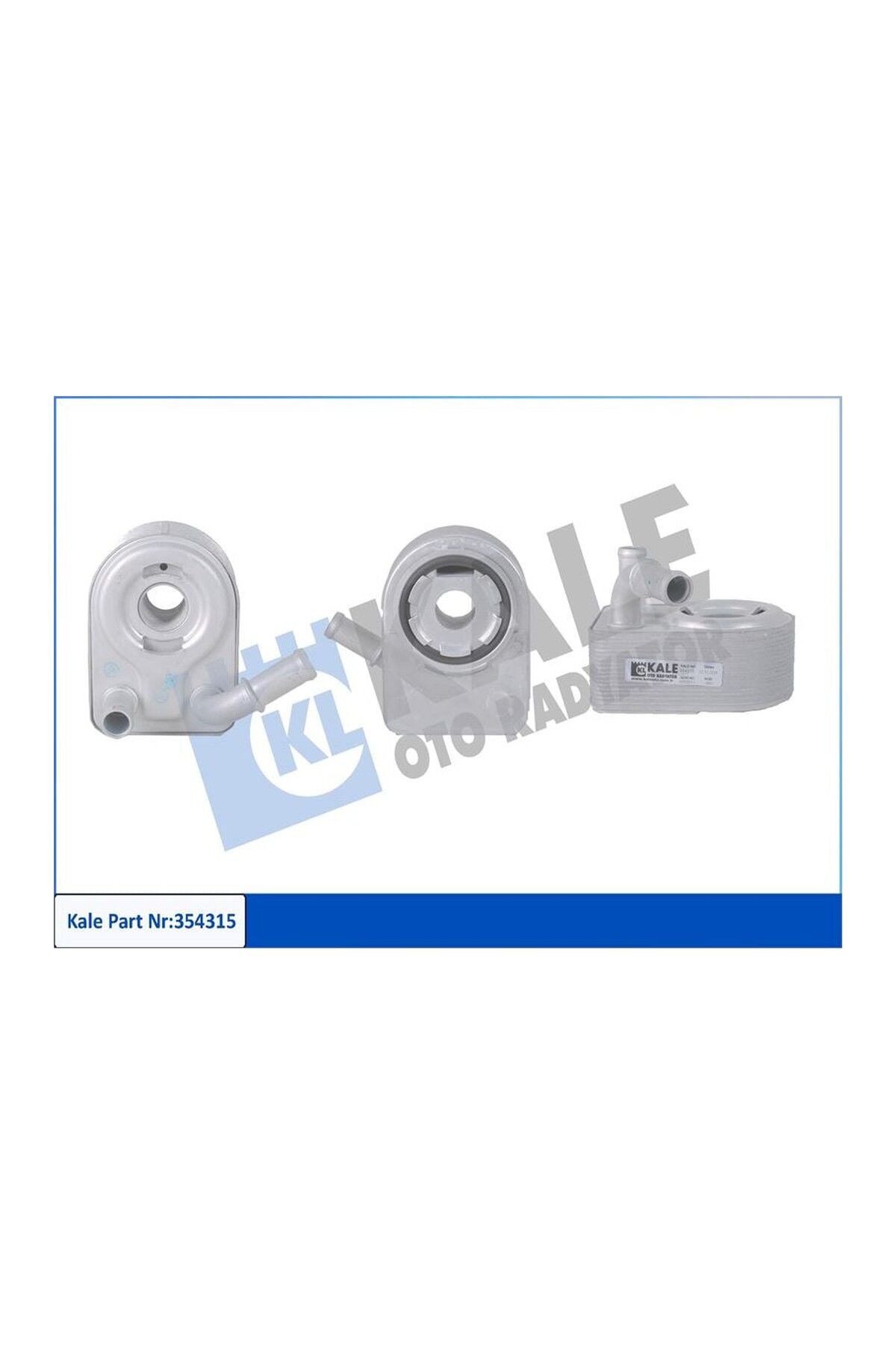Yağ Soğutucusu Kale 354315 Ford Focus / Fiesta / Mondeo