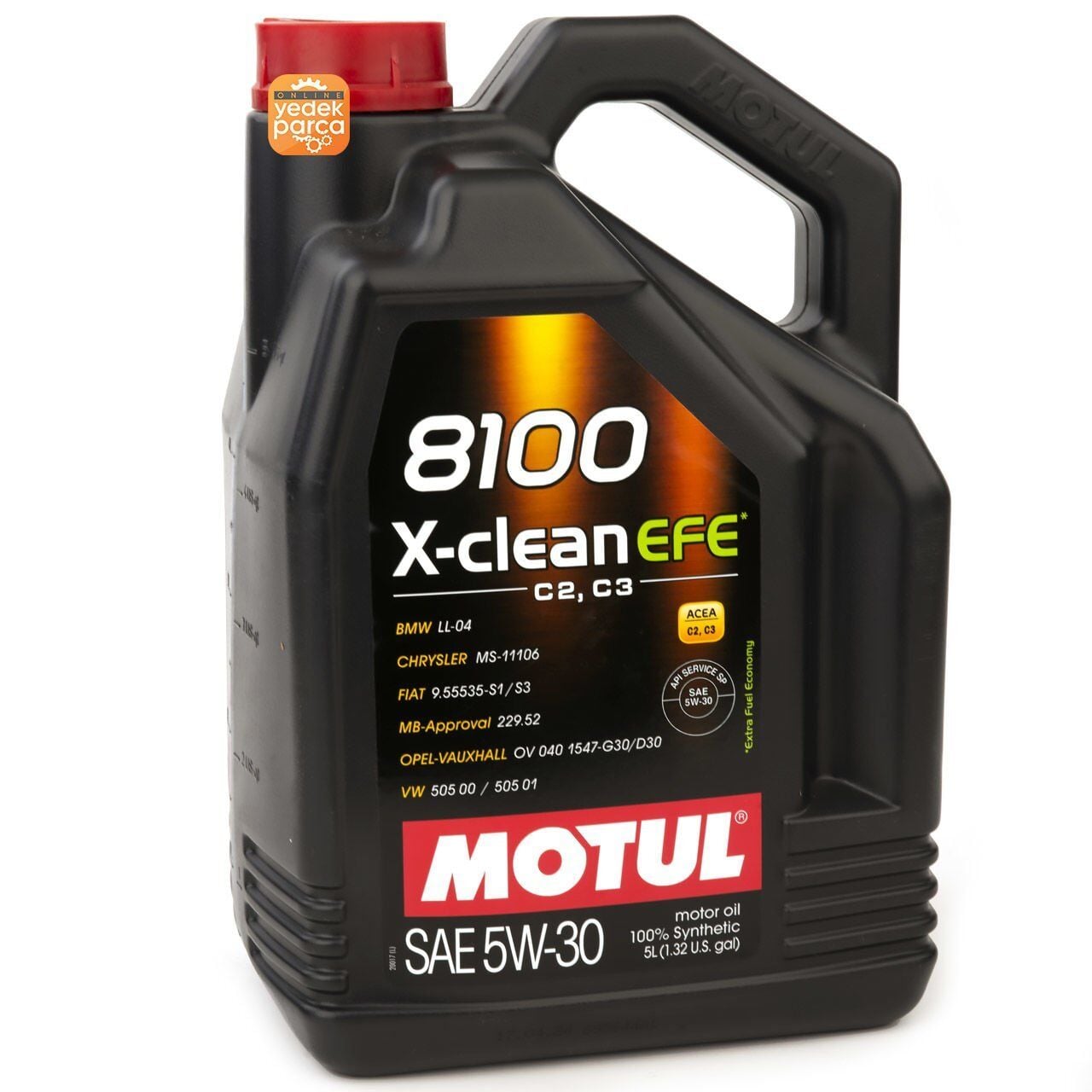 Motor Yağı Motul 8100 X-Clean EFE 5W-30 5 L 5W30-5LT/EFE