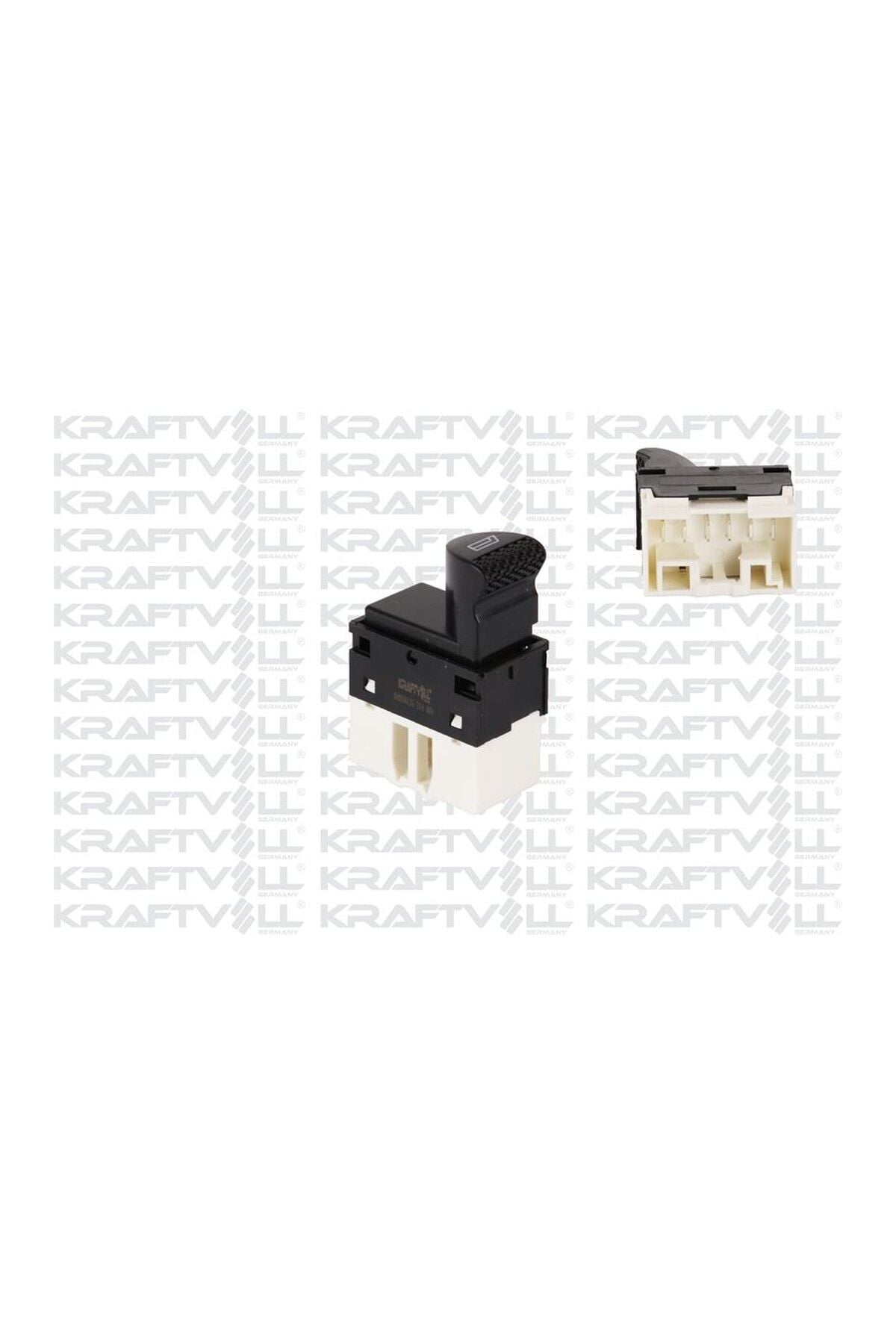 Sol Dış Cam Açma Kapama Anahtarı Beyaz Kraftvoll KVOLL04050135 Fiat Albea / Palio