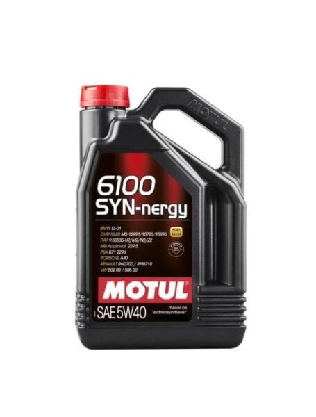 Motul Motor Yağı 5W-40 5 L 6100 Syn Nergy