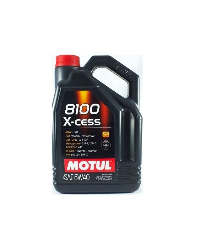Motor Yağı Motul 8100 X-Cess 5W-40 4 L 5W40-4LTCESS