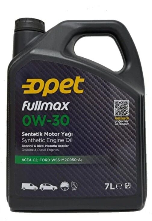 Motor Yağı OPET Fullmax 0W-30 7 L 0W30-7LT