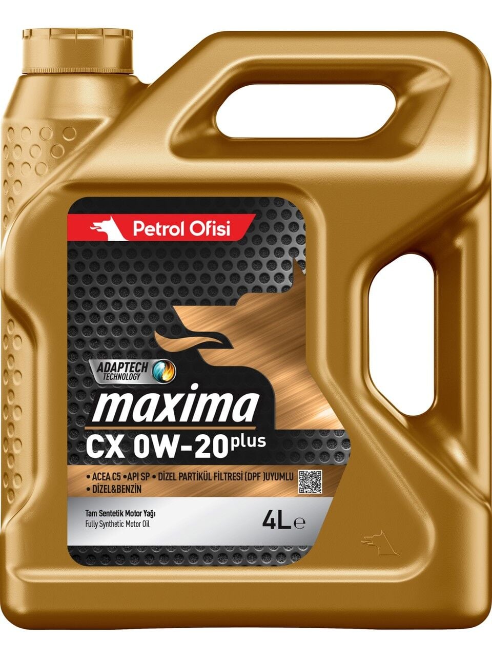 Motor Yağı Petrol Ofi̇si̇ Maxima 0W-20 4 L P.OFIS0W20-4LTCX