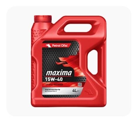 Motor Yağı Petrol Ofi̇si̇ Maxima 15W-40 4 L P.OFIS15W40-4LT