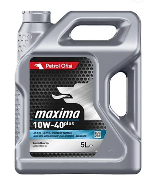 Motor Yağı Petrol Ofi̇si̇ Maxima 10W-40 5 L P.OFIS10W40-5LT