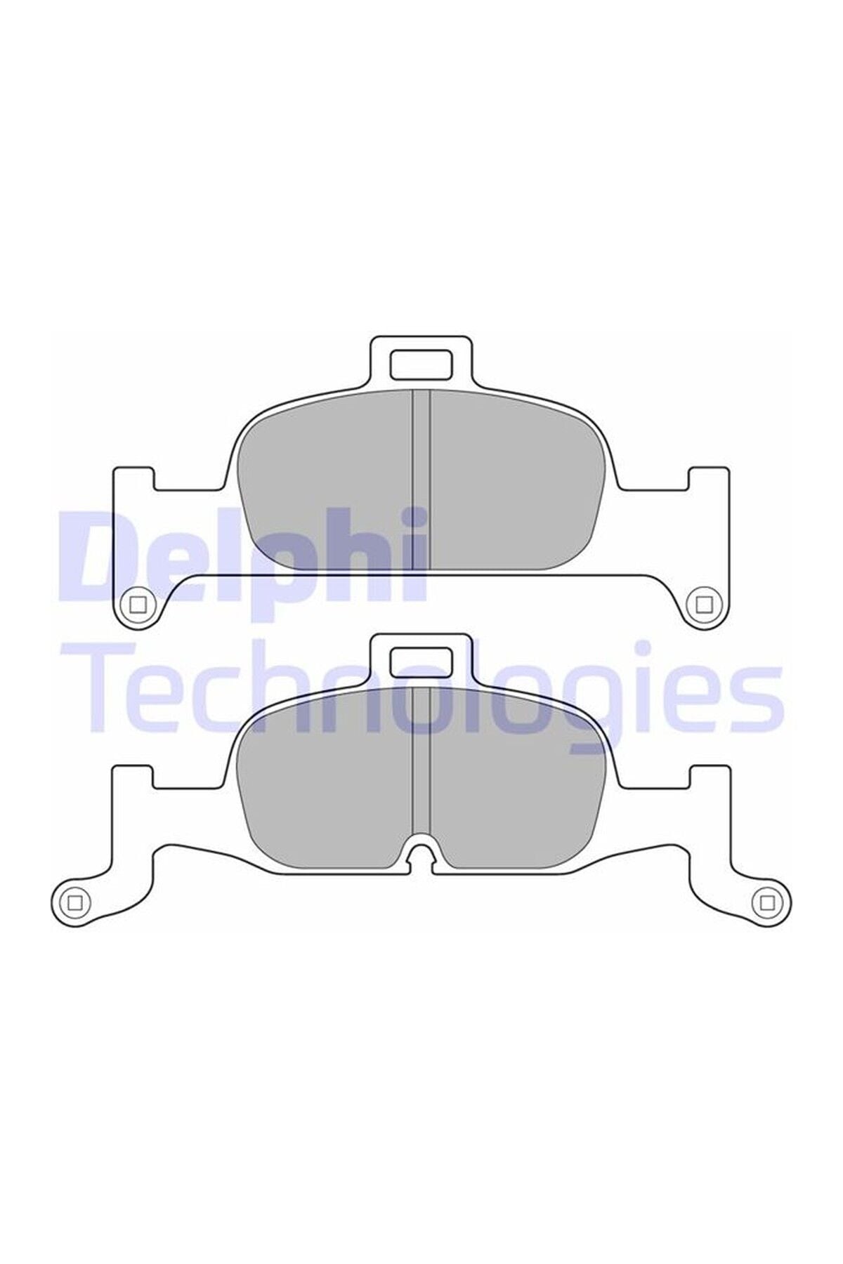 Ön Fren Balatası Delphi LP3239 Audi A4