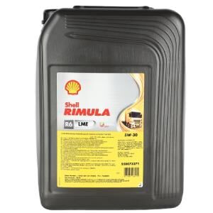 Motor Yağı Shell Rimula R6 LME 5W-30 20 L 5W30-20LT