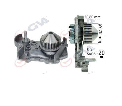 Devirdaim GVA 5212160 Renault Clio I 1990-1998 / 19 1988-1995