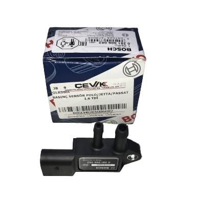 Egzoz Basınç Sensörü Bosch 0281006082 Volkswagen Golf / Jetta / Passat OEM 059906051C
