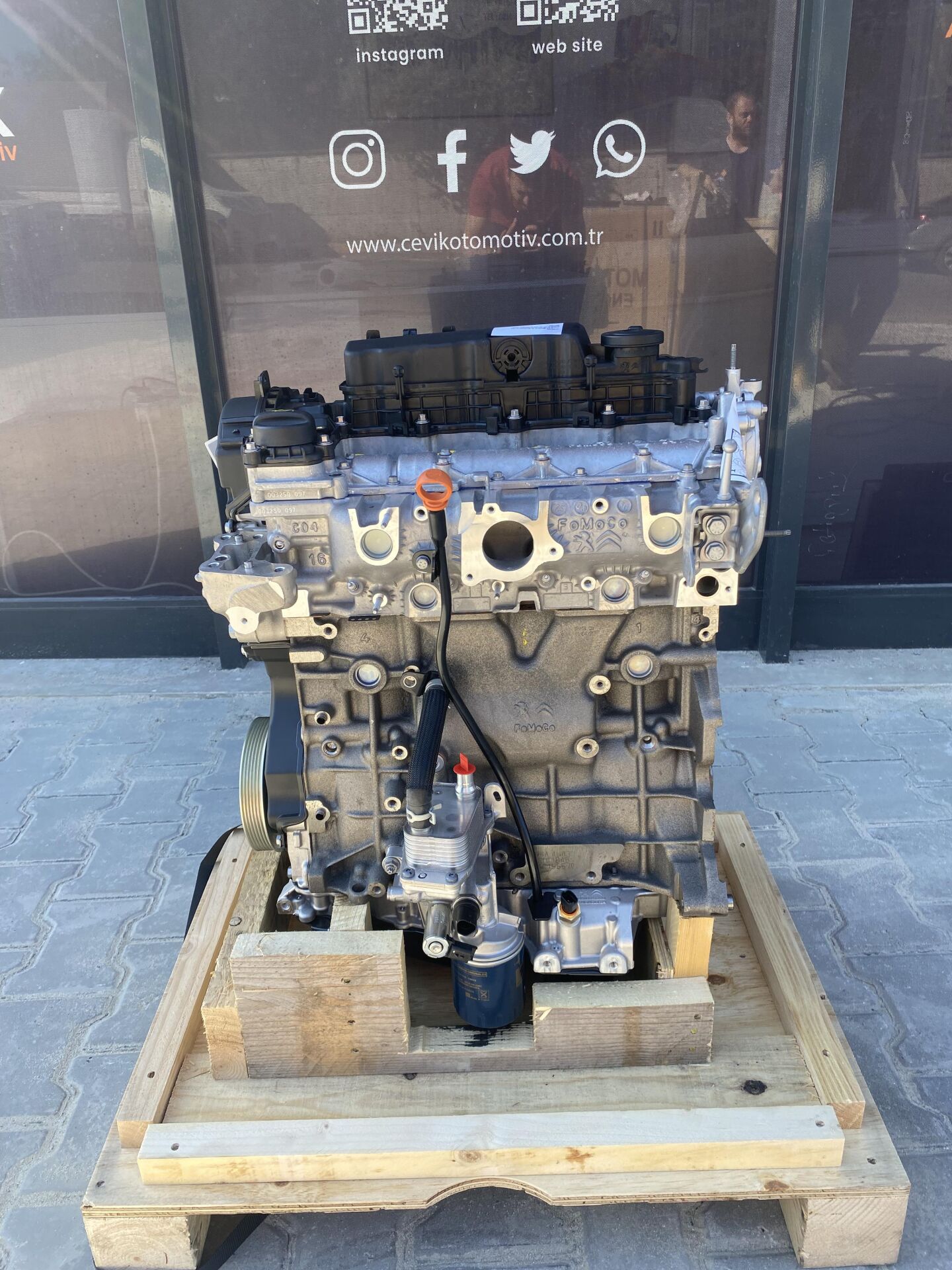 MOTOR KOMPLE  BOXER IV 2.0HDI/DW10FU 1613251280 -