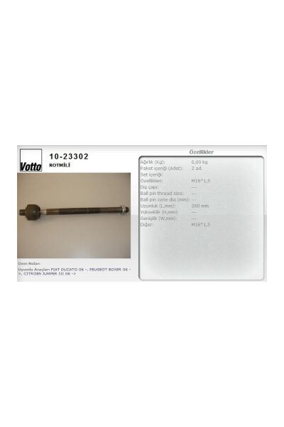 Rot Mili Votto 1023302 Fiat Ducato III