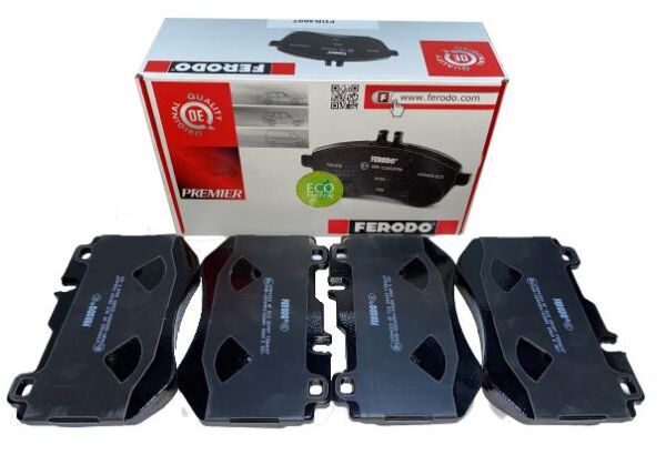 FREN BALATASI ÖN / MERCEDES 205-213 AMG / A0084201720 - FDB4607